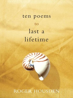 cover image of Ten Poems to Last a Lifetime